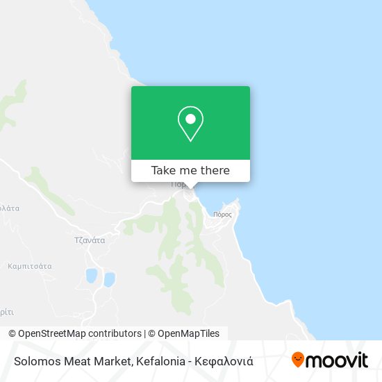Solomos Meat Market map