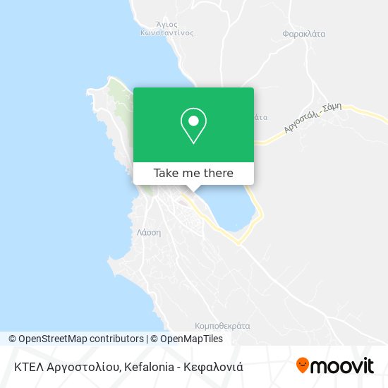 ΚΤΕΛ Αργοστολίου map