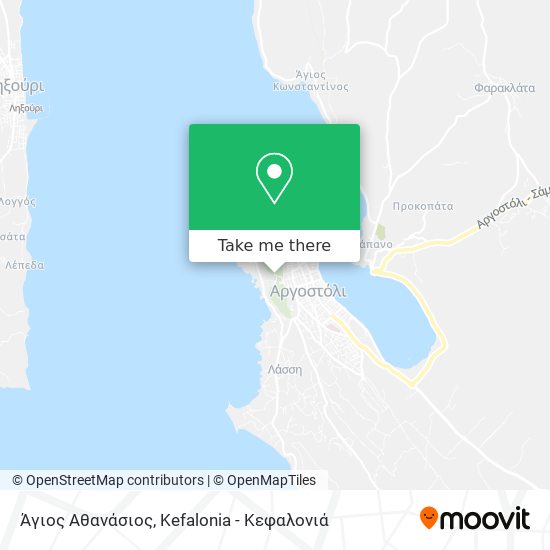 Άγιος Αθανάσιος map