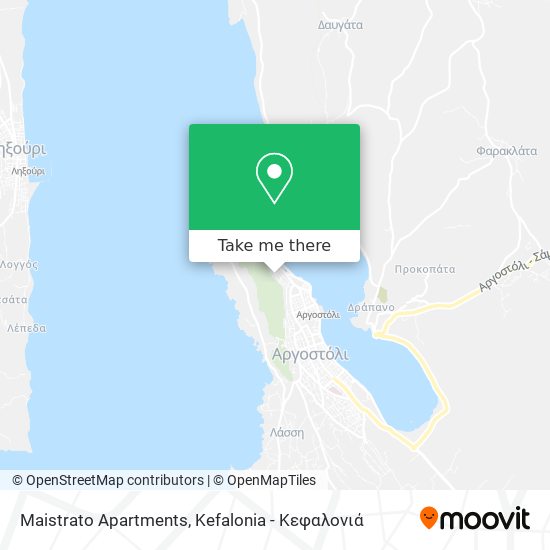 Maistrato Apartments map