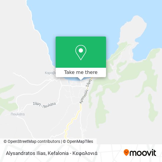 Alysandratos Ilias map