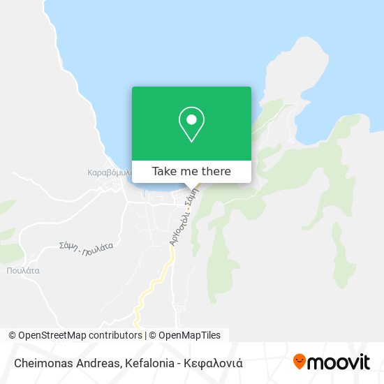 Cheimonas Andreas map