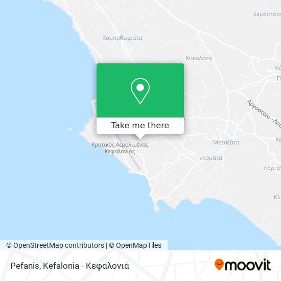 Pefanis map