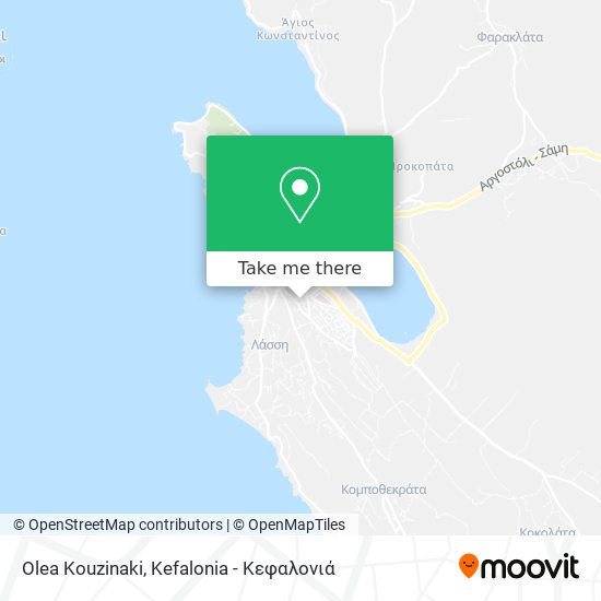 Olea Kouzinaki map