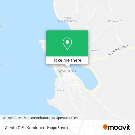 Alesta O.E. map