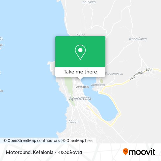 Motoround map
