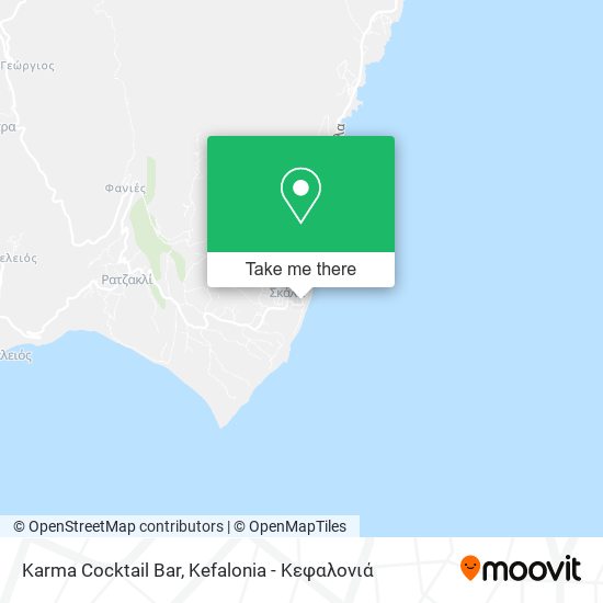 Karma Cocktail Bar map