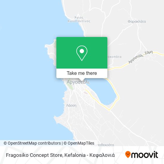 Fragosiko Concept Store map