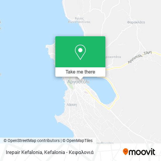 Irepair Kefalonia map