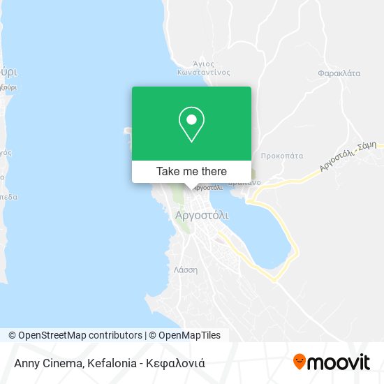 Anny Cinema map