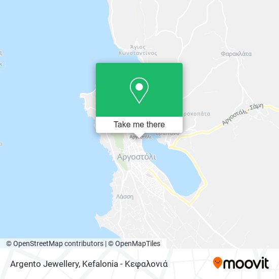 Argento Jewellery map
