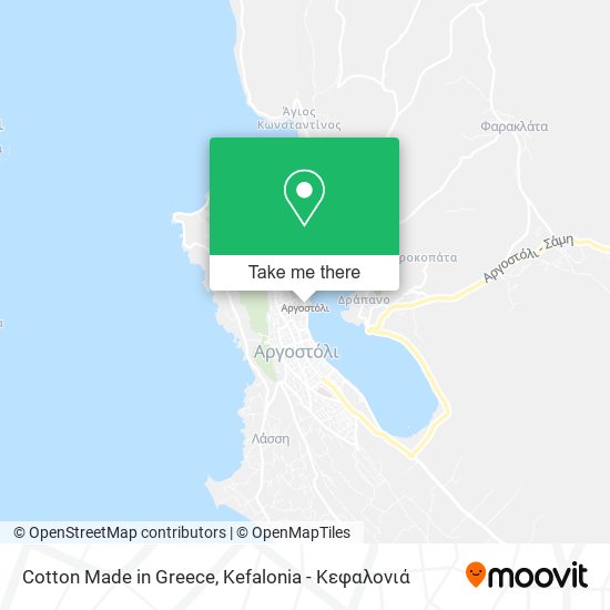 Cotton Made in Greece map
