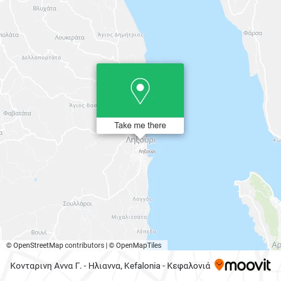Κονταρινη Αννα Γ. - Ηλιαννα map