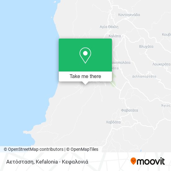 Αετόσταση map