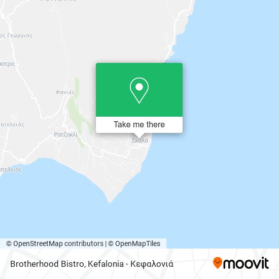 Brotherhood Bistro map