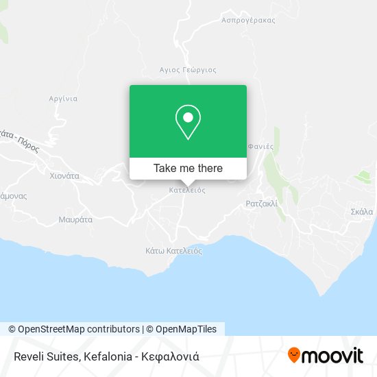 Reveli Suites map