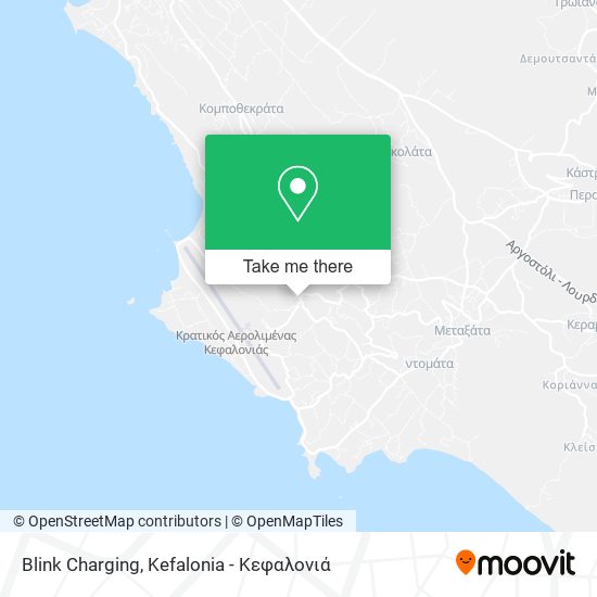 Blink Charging map