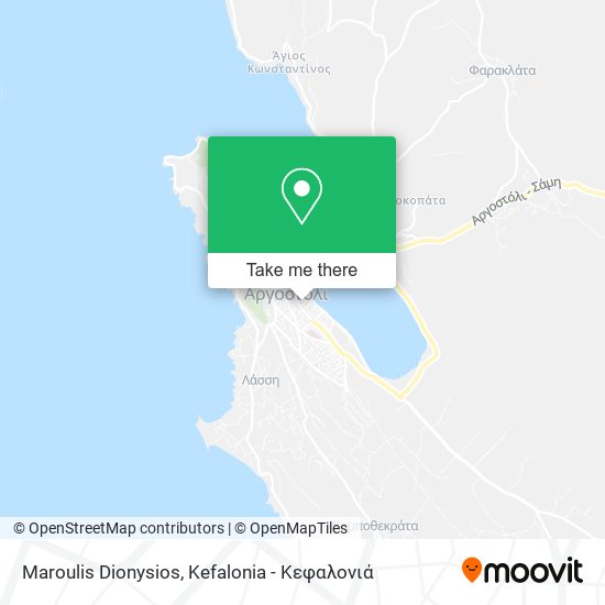Maroulis Dionysios map