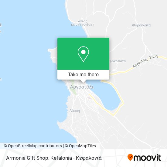 Armonia Gift Shop map