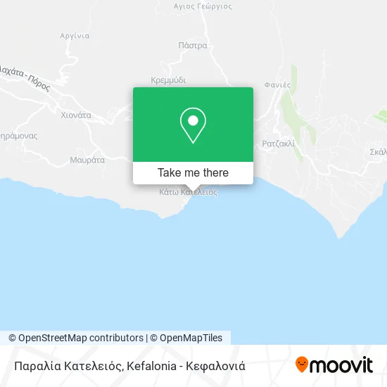 Παραλία Κατελειός map