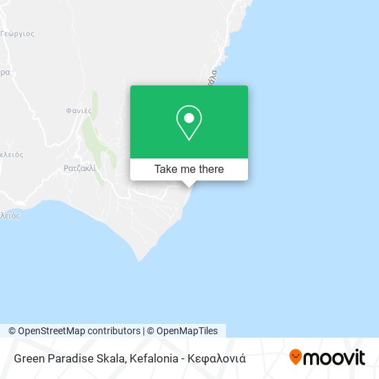 Green Paradise Skala map