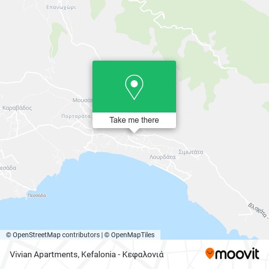 Vivian Apartments map