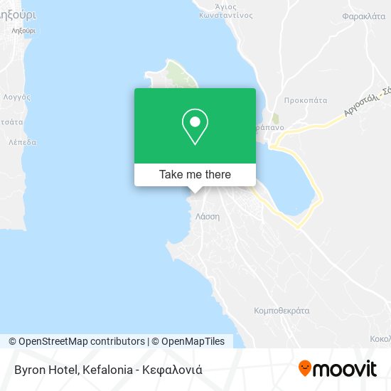 Byron Hotel map