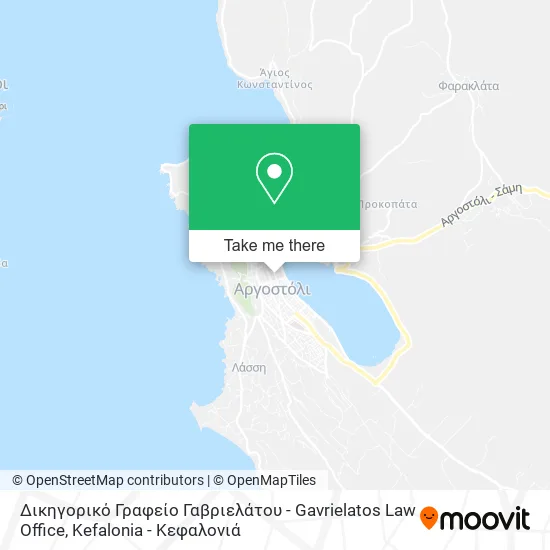 Δικηγορικό Γραφείο Γαβριελάτου - Gavrielatos Law Office map