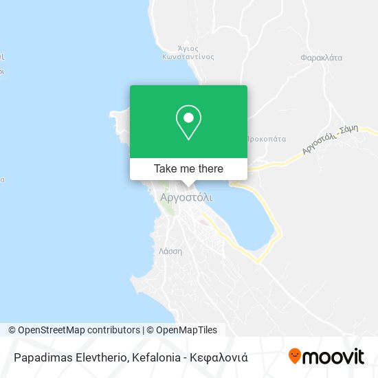 Papadimas Elevtherio map