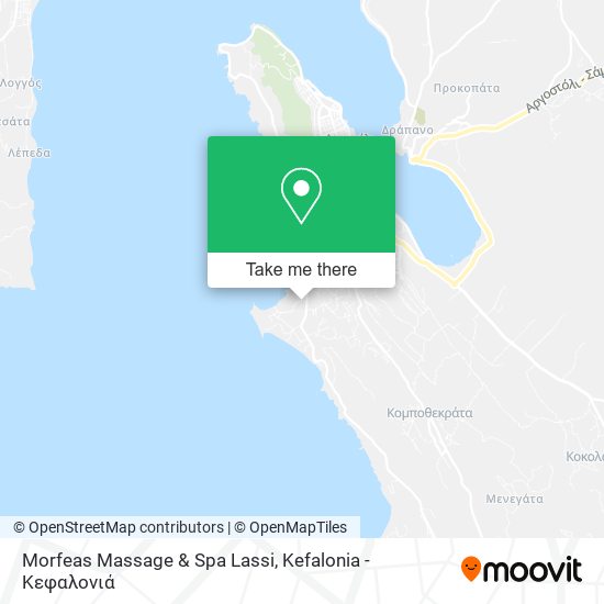 Morfeas Massage & Spa Lassi map