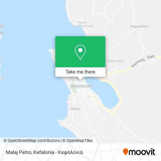 Malaj Petro map