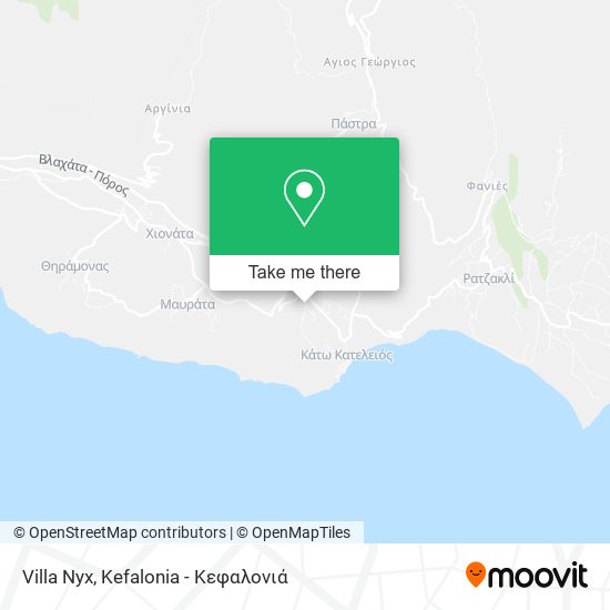 Villa Nyx map