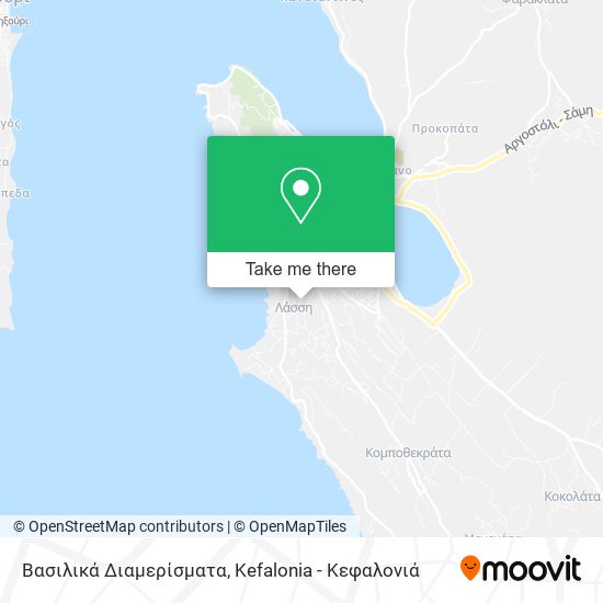 Βασιλικά Διαμερίσματα map