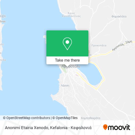 Anonimi Etairia Xenodo map
