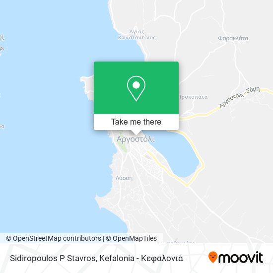 Sidiropoulos P Stavros map