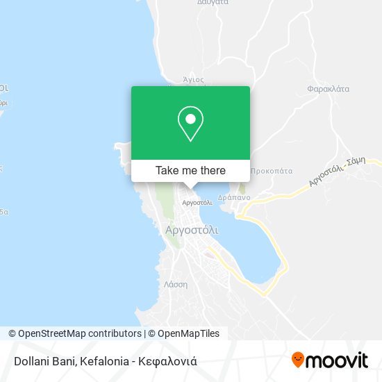 Dollani Bani map