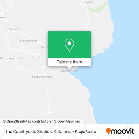 The Countryside Studios map