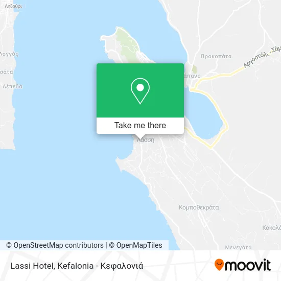 Lassi Hotel map