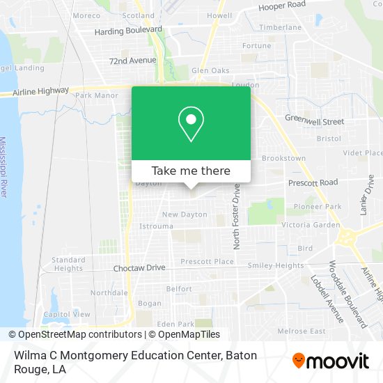 Wilma C Montgomery Education Center map