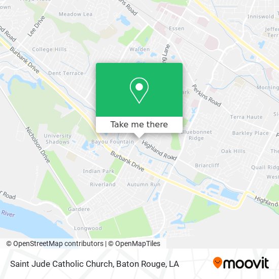 Mapa de Saint Jude Catholic Church
