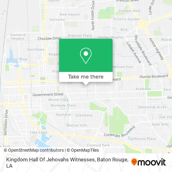 Mapa de Kingdom Hall Of Jehovahs Witnesses