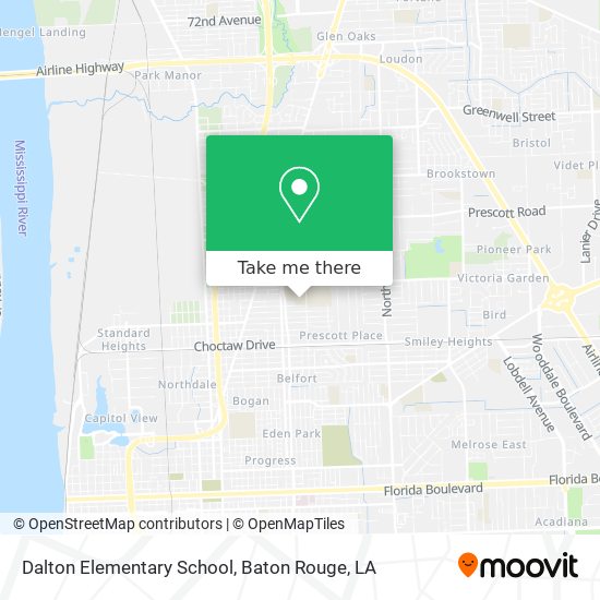 Dalton Elementary School map