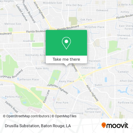 Drusilla Substation map