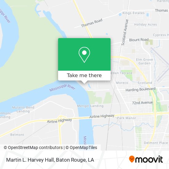 Martin L. Harvey Hall map