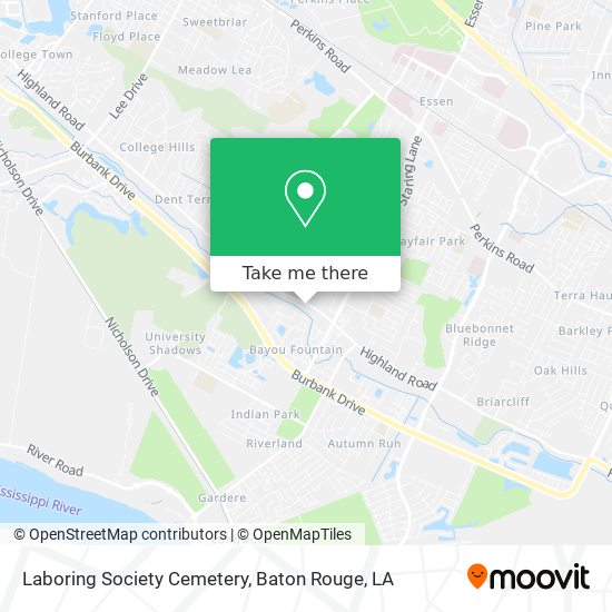 Laboring Society Cemetery map