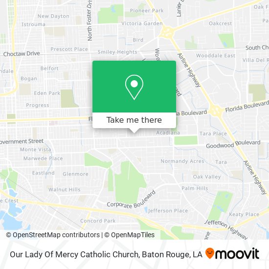 Our Lady Of Mercy Catholic Church map