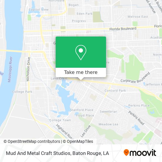 Mapa de Mud And Metal Craft Studios