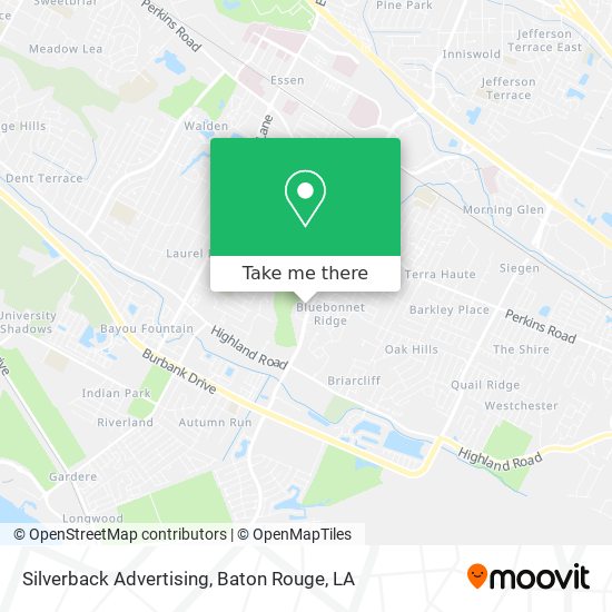 Silverback Advertising map