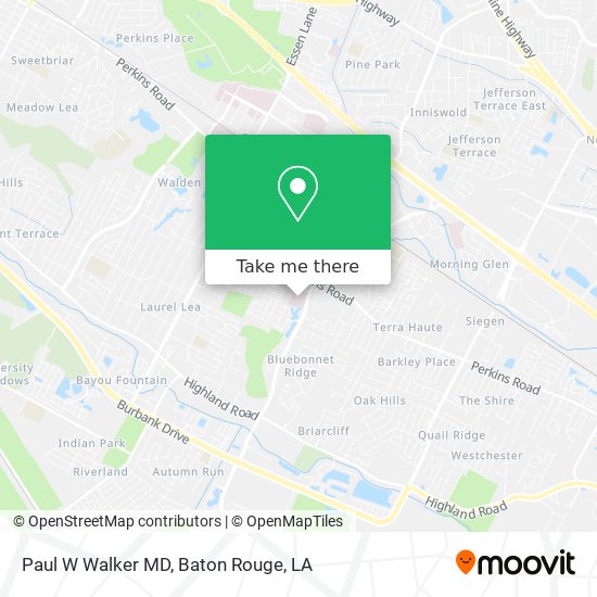Mapa de Paul W Walker MD