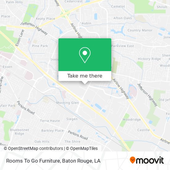 Rooms To Go Furniture map